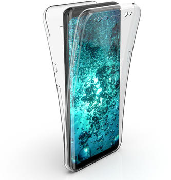 kwmobile Samsung Galaxy S8 Hülle - Silikon Komplettschutz Handy Cover Case Schutzhülle für Samsung Galaxy S8 - Transparent