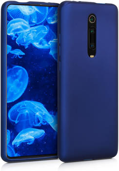 kwmobile Xiaomi Mi 9T (Pro) / Redmi K20 (Pro) Hülle - Handyhülle für Xiaomi Mi 9T (Pro) / Redmi K20 (Pro) - Handy Case in Metallic Blau