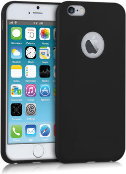 kwmobile Apple iPhone 6 / 6S Hülle - Handyhülle für Apple iPhone 6 / 6S - Handy Case in Schwarz matt