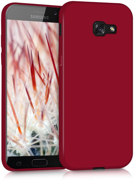 kwmobile Samsung Galaxy A5 (2017) Hülle - Handyhülle für Samsung Galaxy A5  (2017) - Handy Case in Rot matt Test ❤️ Testbericht.de Januar 2022
