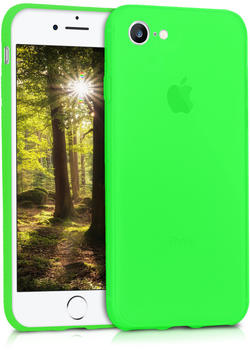 kwmobile Apple iPhone 7 / 8 Hülle - Handyhülle für Apple iPhone 7 / 8 - Handy Case in Neon Grün