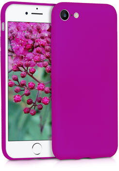 kwmobile Apple iPhone 7 / 8 Hülle - Handyhülle für Apple iPhone 7 / 8 - Handy Case in Neon Violett