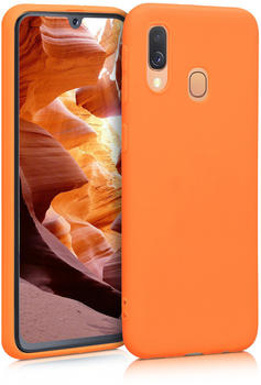kwmobile Samsung Galaxy A40 Hülle - Handyhülle für Samsung Galaxy A40 - Handy Case in Cosmic Orange