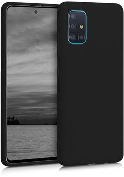kwmobile Samsung Galaxy A51 Hülle - Handyhülle für Samsung Galaxy A51 - Handy Case in Schwarz matt