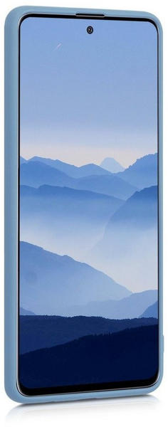 kwmobile Hülle kompatibel mit Samsung Galaxy A51 in Taubenblau