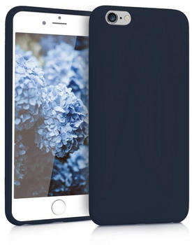 kwmobile Hülle kompatibel mit Apple iPhone 6 Plus / 6S Plus in Marineblau