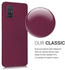 kwmobile Hülle kompatibel mit Samsung Galaxy A71 in Bordeaux Violett