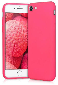 kwmobile TPU Hülle kompatibel mit Apple iPhone 7/8 / SE (2020) in Neon Pink