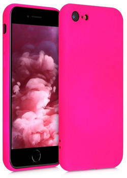 kwmobile Hülle kompatibel mit Apple iPhone 7/8 / SE (2020) - in Neon Pink