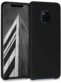 kwmobile Hülle kompatibel mit Huawei Mate 20 Pro - gummiert - in Schwarz matt
