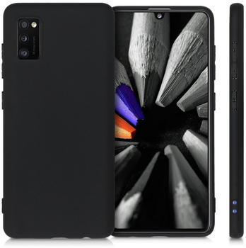 kwmobile Hülle kompatibel mit Samsung Galaxy A41 in Schwarz matt