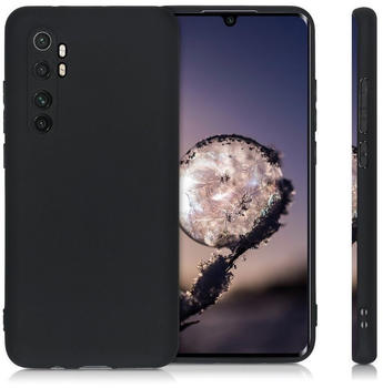 kwmobile Hülle kompatibel mit Xiaomi Mi Note 10 Lite in Schwarz matt