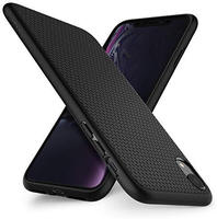 Spigen 064CS24872, Spigen Liquid Air - black - iPhone XR