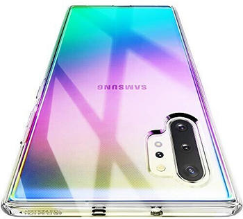 Spigen Liquid Crystal für Samsung Galaxy Note 10 Plus Hülle, Transparent Silikon Handyhülle Note 10+ Case Crystal Clear 627CS27327