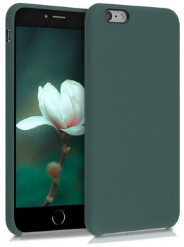 kwmobile Apple iPhone 6 Plus / 6S Plus - Handyhülle gummiert - Handy Case in Blaugrün