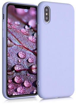 kwmobile Apple iPhone XS - Handyhülle - Handy Case in Pastell Lavendel