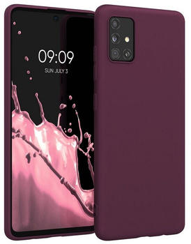 kwmobile Samsung Galaxy A51 - Handyhülle - Handy Case in Bordeaux Violett