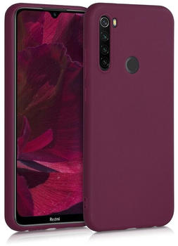 kwmobile Xiaomi Redmi Note 8T - Handyhülle - Handy Case in Bordeaux Violett