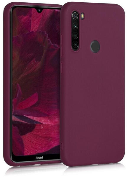 kwmobile Xiaomi Redmi Note 8T - Handyhülle - Handy Case in Bordeaux Violett