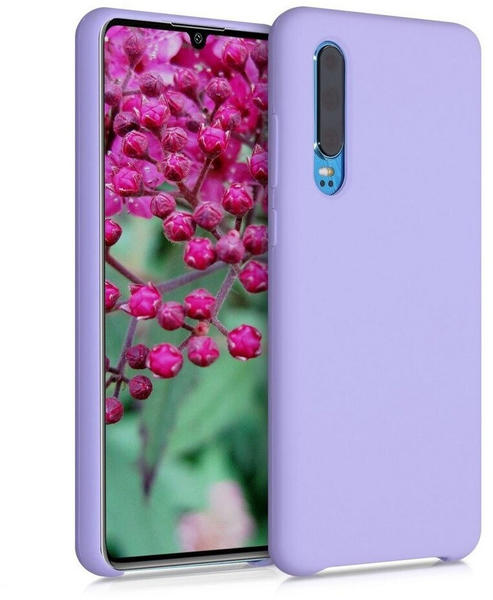 kwmobile Huawei P30 - Handyhülle gummiert - Handy Case in Lavendel