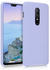 kwmobile OnePlus 6 - Handyhülle gummiert - Handy Case in Pastell Lavendel