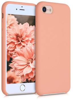 kwmobile Apple iPhone 7/8 / SE (2020) - Handyhülle gummiert - Handy Case in Grapefruit Pink