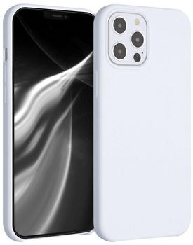 kwmobile Apple iPhone 12 Pro Max - Handyhülle gummiert - Handy Case in Weiß
