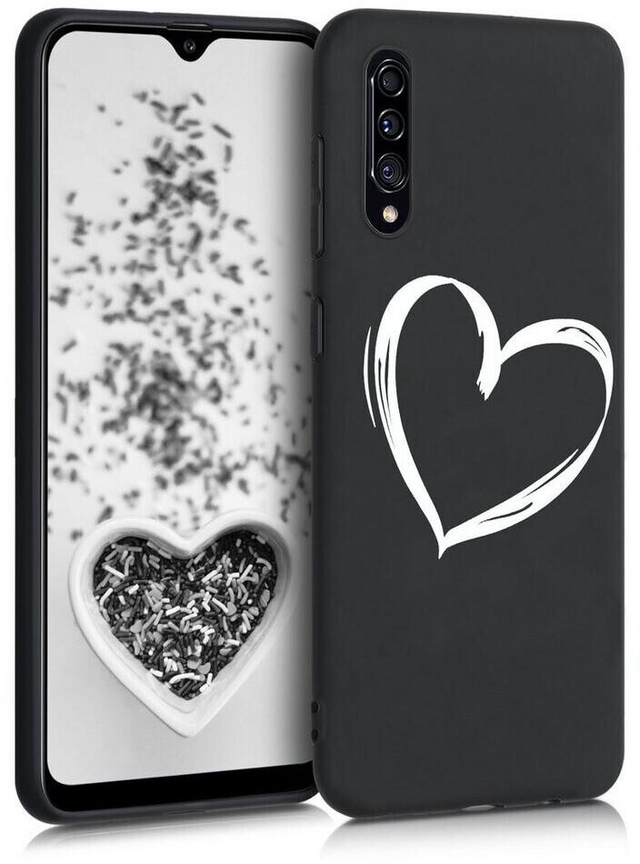 kwmobile Samsung Galaxy A30s - Handyhülle - Handy Case Herz Brush Weiß  Schwarz Test ❤️ Jetzt ab 10,99 € (Februar 2022) Testbericht.de