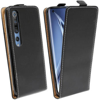 COFI1453 Flip Case für XIAOMI MI 10 Handy Tasche vertikal aufklappbar Schutzhülle Klapp Hülle Schwarz