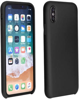 COFI1453 Silikon Case Soft Case Hülle Schale Cover Dezent kompatibel mit Samsung Galaxy A41 (A415F) Schwarz