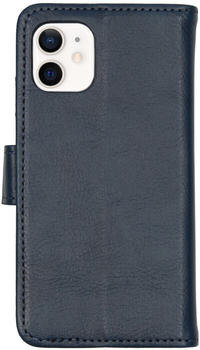 iMoshion Luxuriöse Buchtyp-Hülle für das iPhone 12 Mini - Dunkelblau Blau