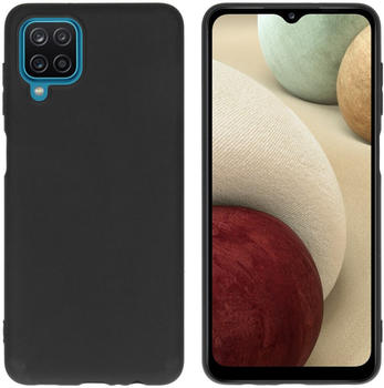 iMoshion Color TPU Hülle für das Samsung Galaxy A12 - Schwarz Schwarz