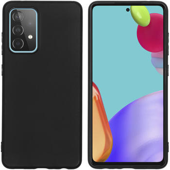 iMoshion Color TPU Hülle für das Samsung Galaxy A52 - Schwarz Schwarz