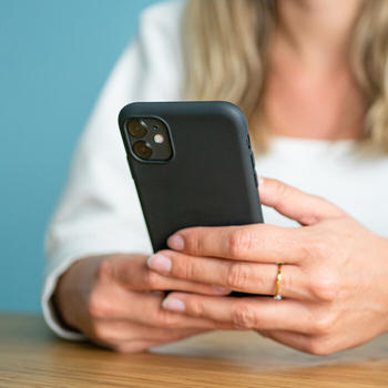 iMoshion Color TPU Hülle Schwarz für das Samsung Galaxy A51 Schwarz