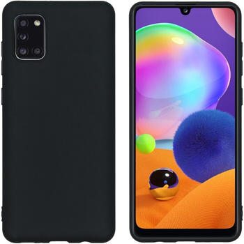 iMoshion Color TPU Hülle für das Samsung Galaxy A31 - Schwarz Schwarz