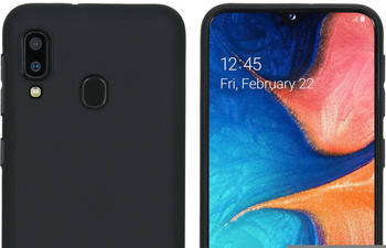 iMoshion Color TPU Hülle Schwarz für Samsung Galaxy A20e Schwarz