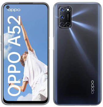 COFI1453 Silikon Hülle Basic kompatibel mit Oppo A52 Transparent