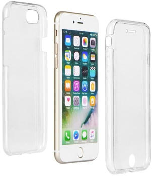 COFI1453 TPU 360° Rundum Full Body Schutzhülle für Samsung Galaxy S21+ (G996F) Silikon Hülle Etui Case Cover in Transparent