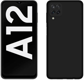 COFI1453 Silikon Hülle Basic kompatibel mit SAMSUNG GALAXY A12 ( A125F ) Schwarz