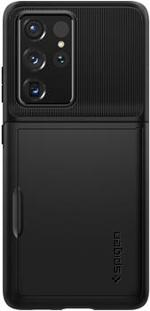 Spigen Slim Armor CS Case Schwarz für das Samsung Galaxy S21 Ultra Schwarz