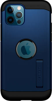 Spigen Tough Armor Case für das iPhone 12 (Pro) - Dunkelblau Blau