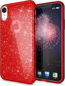 NALIA Slim Case (iPhone XR), Smartphone Hülle, Rot