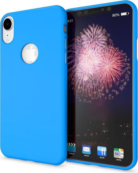 NALIA Handyhülle (iPhone XR), Smartphone Hülle, Blau