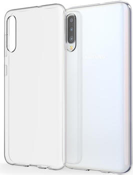 NALIA Hülle (Galaxy A50), Smartphone Hülle, Transparent
