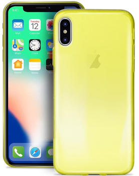 Puro 0.3 Nude Cover Yellow für Apple iPhone X/Xs