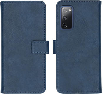 iMoshion Luxuriöse Buchtyp-Hülle für das Samsung Galaxy S20 FE - Dunkelblau