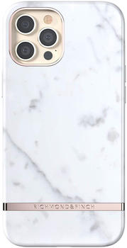 Richmond & Finch Backcover Apple iPhone 12 Pro Max White Marble