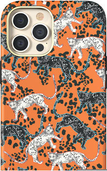 Richmond & Finch Backcover Apple iPhone 12 Pro Max Orange Leopard