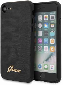 Guess Lizard für iPhone 8SE 2020 Schwarz