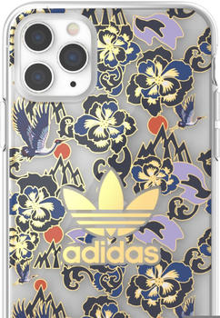 Adidas Clear Case CNY AOP (iPhone 11 Pro Max) Blau, Transparent, Gold